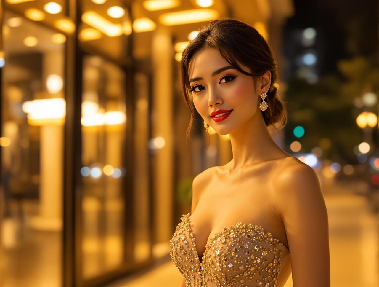 某一线女星被曝与导演深夜密会，酒店门口逗留三小时